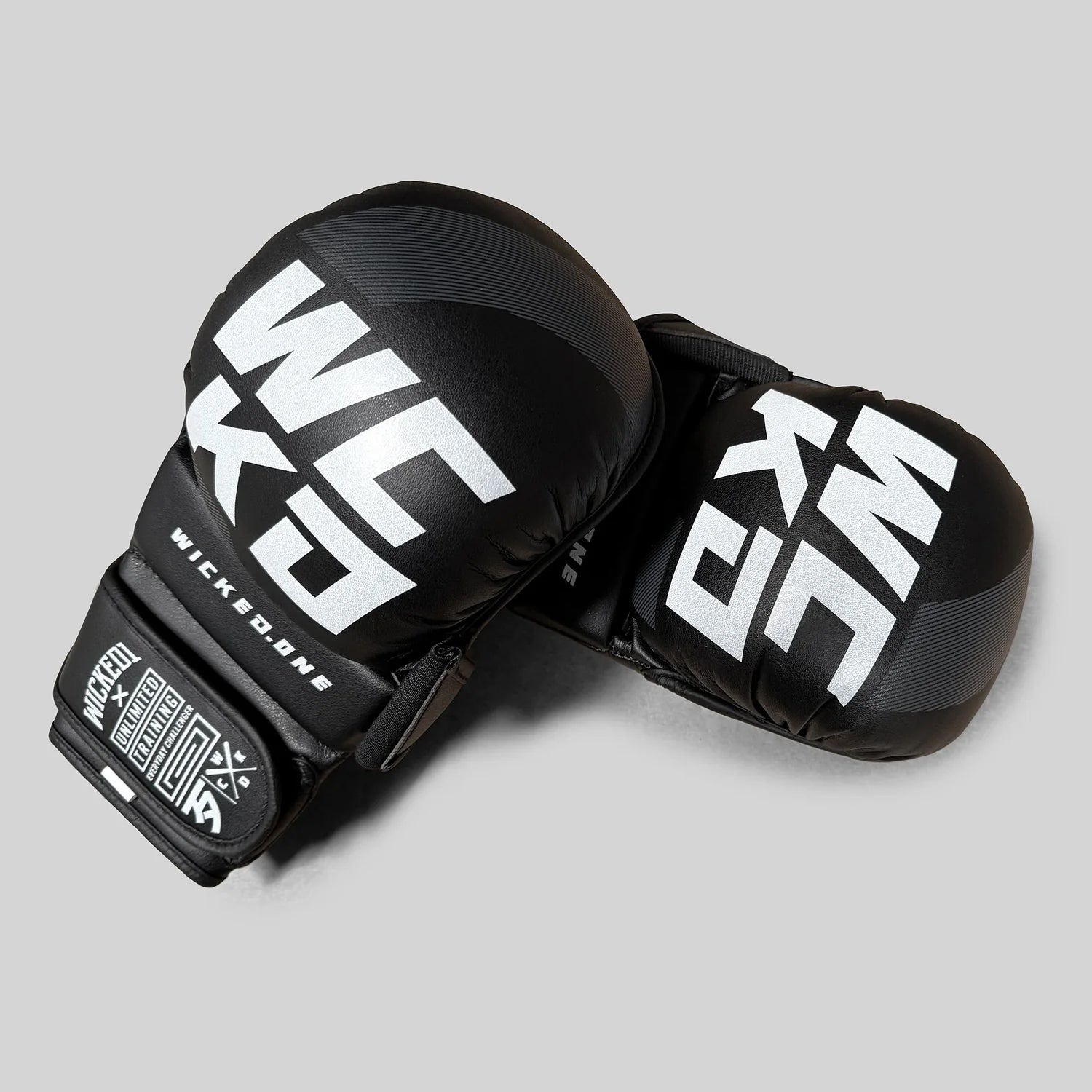 Wicked1 MMA Gloves (PU) KRUZ Black