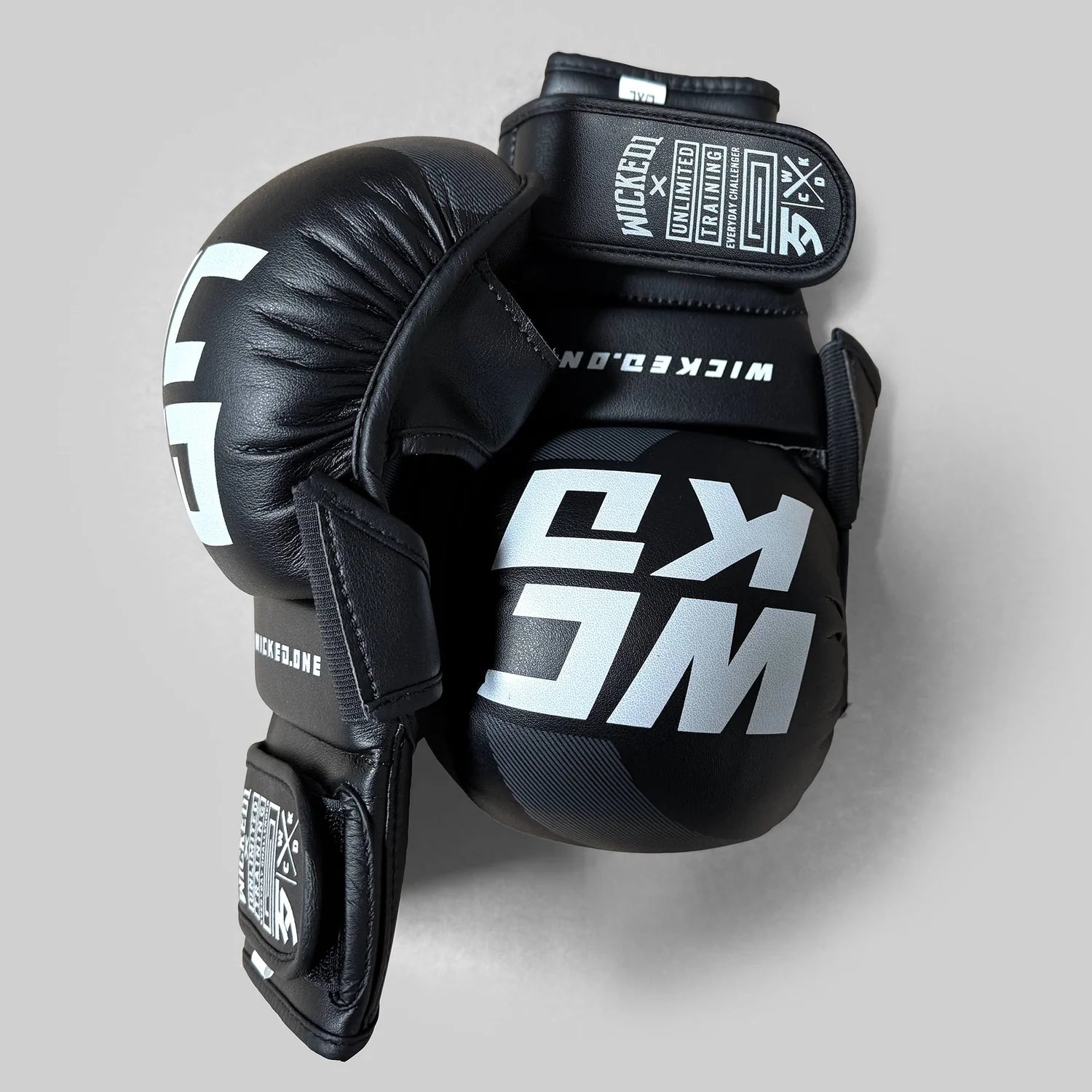 Wicked1 MMA Gloves (PU) KRUZ Black