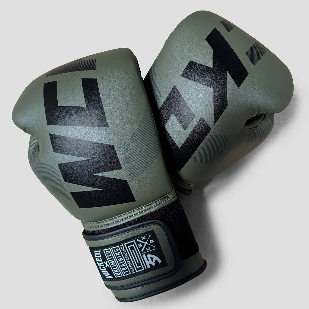 Wicked1 KRUZ TRAINING GLOVES Khaki (PU)