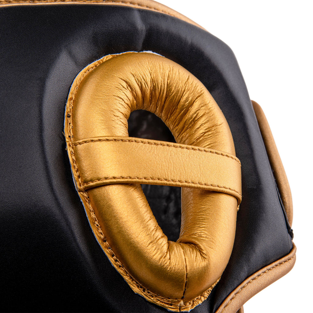 Raja Head Guard — Elite Defender Gold — MMAGuy fight gear Phuket