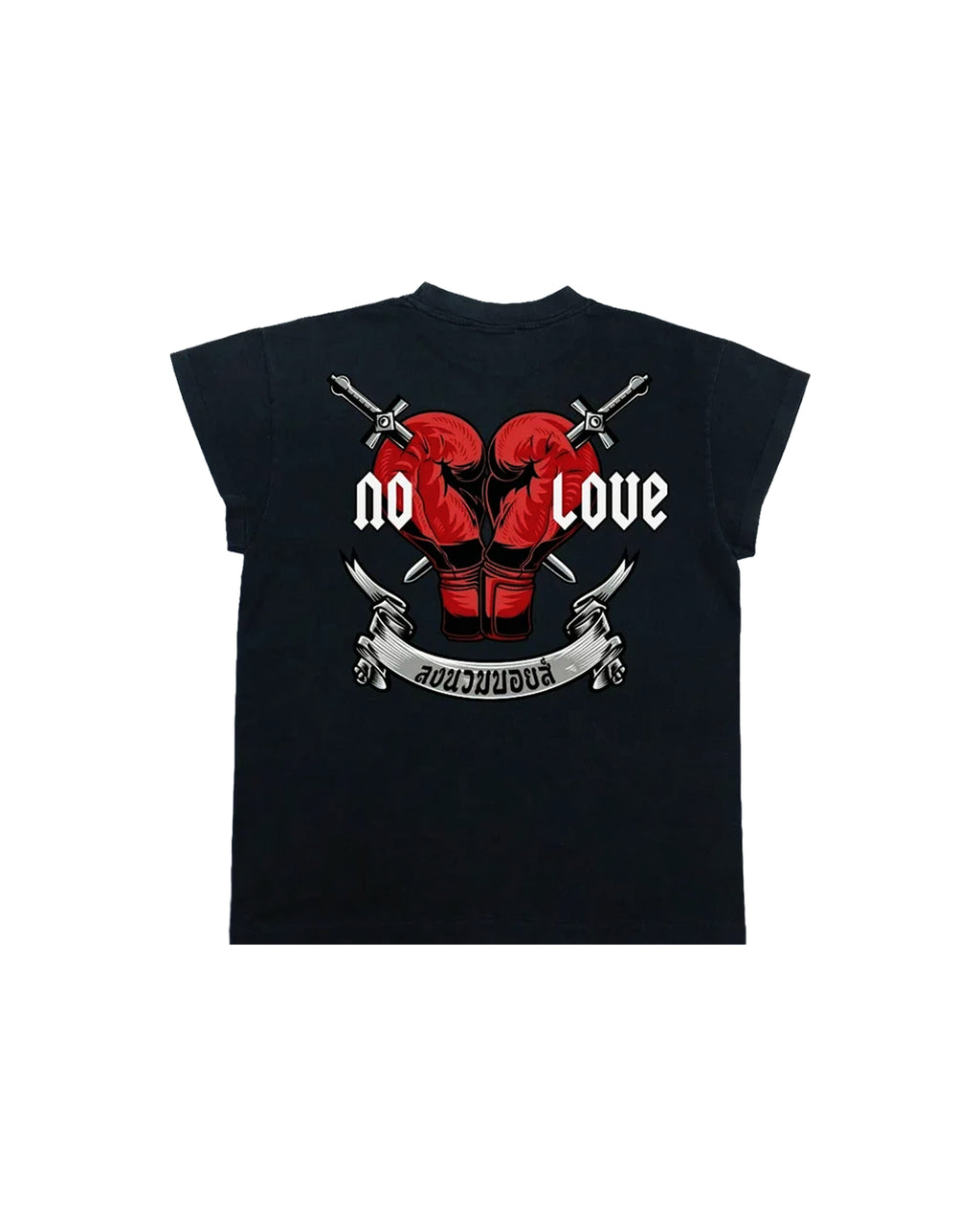 LNB NO LOVE T-SHIRT FADED