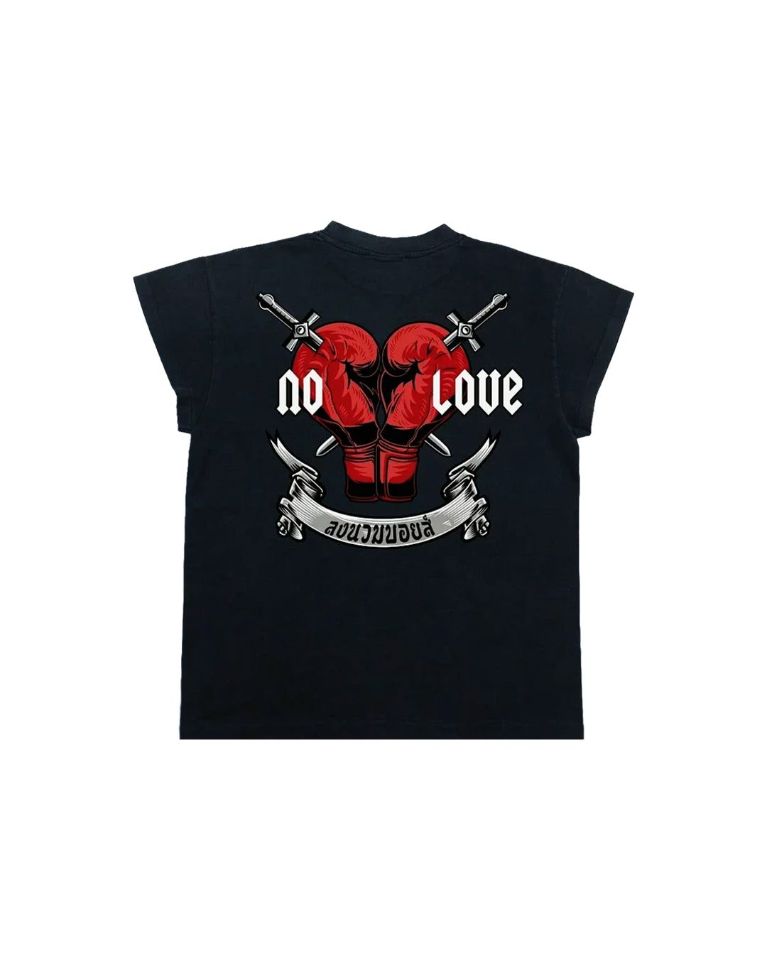 LNB NO LOVE T-SHIRT FADED
