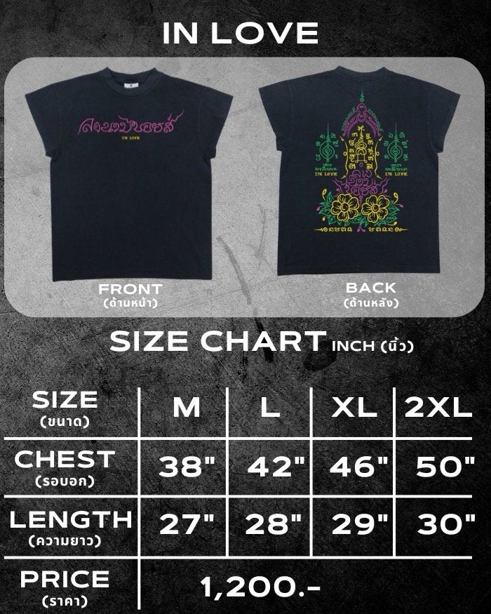 LNB IN LOVE T-SHIRT WING - FADED
