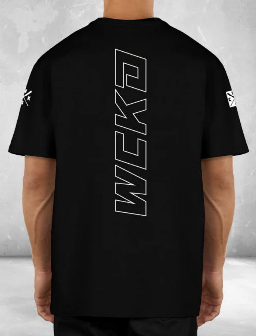 Wicked1 T-SHIRT OVERSIZE "RAW" Black — Streetwear Phuket