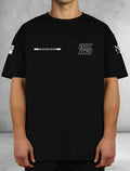 Wicked1 T-SHIRT OVERSIZE "RAW" Black — Streetwear Phuket