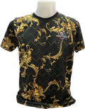 Fairtex Lumpinee Stadion black gold baroque short-sleeve t-shirt