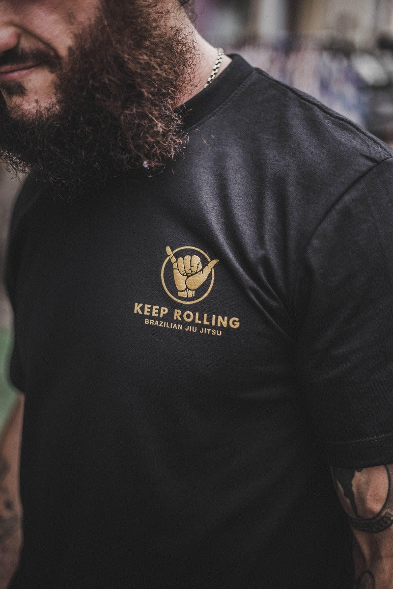 T-shirt Jiujitsu Saves - Black