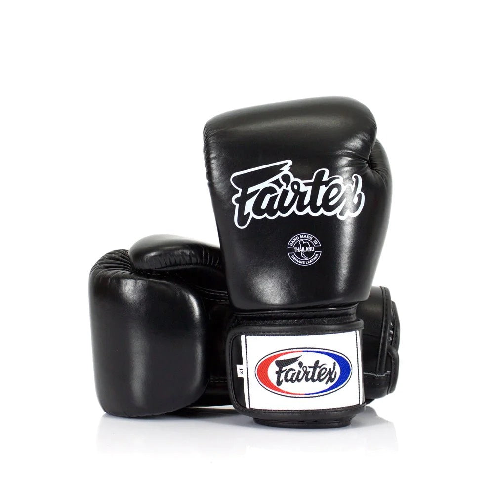 Fairtex Boxing Gloves BGV1 BLACK — view 2, fight gear Phuket | MMAGuy
