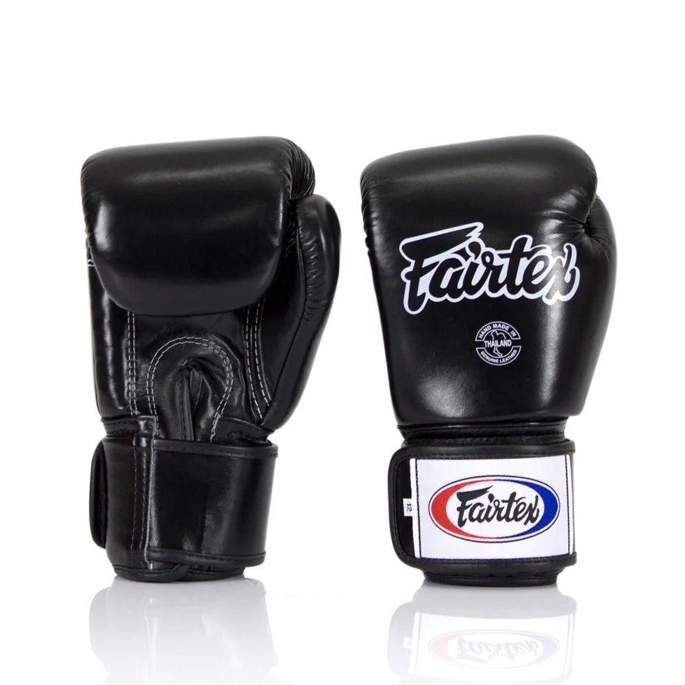 Fairtex Boxing Gloves BGV1 BLACK — fight gear in Phuket (Chalong) | MMAGuy