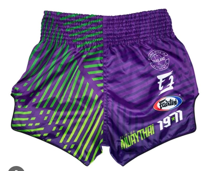 Fairtex Shorts Racer Purple — view 2, fight gear Phuket | MMAGuy