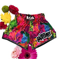 Raja Shorts Flower Color Full — fight gear in Phuket (Chalong) | MMAGuy