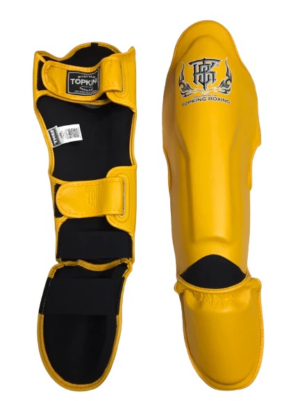 Top king shinguards ”pro” yellow