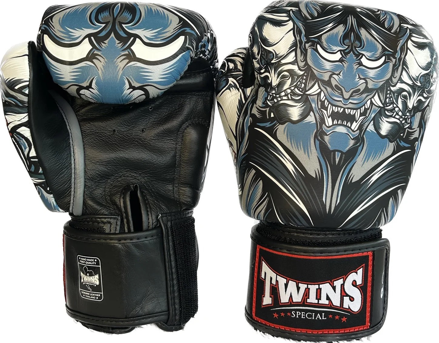 Twins Special Gloves Fbgvl3-58 Grey Black — view 2, fight gear Phuket | MMAGuy