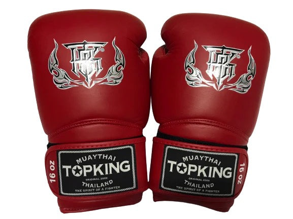 Top King Boxing Gloves "Super" TKBGSA Air Red N — fight gear in Phuket (Chalong) | MMAGuy