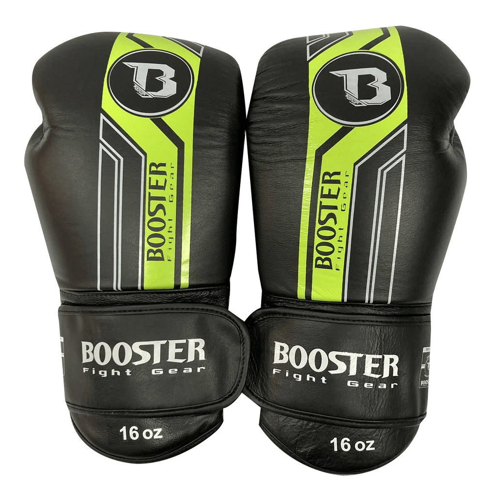 Booster Boxing Gloves BGLV9 Black Green — view 3, fight gear Phuket | MMAGuy
