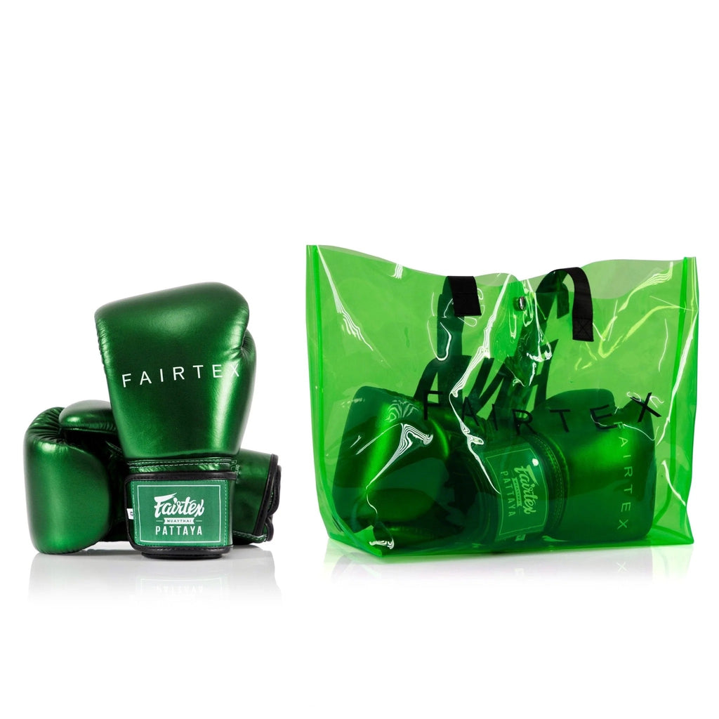 FAIRTEX Boxing Gloves BGV22 METALLIC Green — fight gear in Phuket (Chalong) | MMAGuy