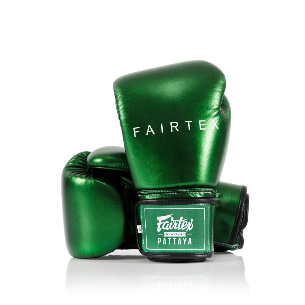 FAIRTEX Boxing Gloves BGV22 METALLIC Green — view 2, fight gear Phuket | MMAGuy