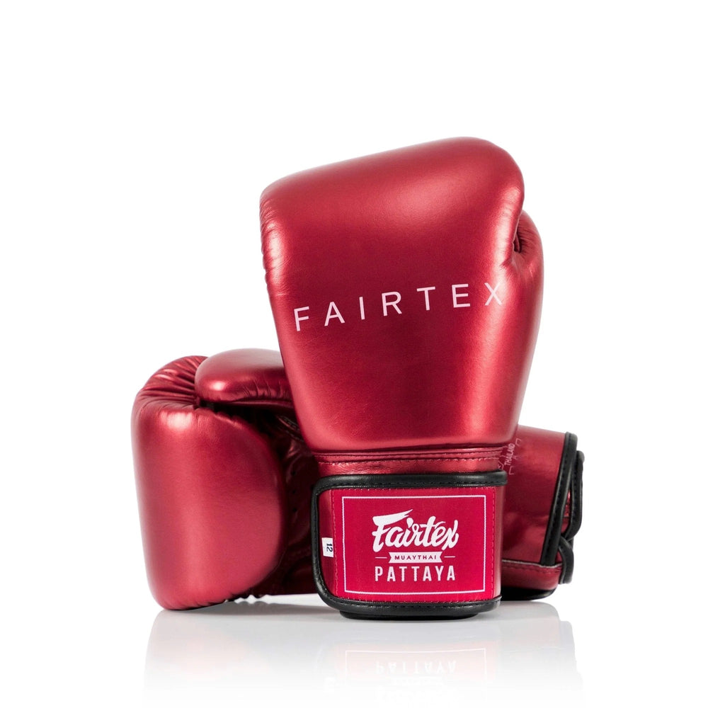 FAIRTEX Boxing Gloves BGV22 METALLIC Red — view 2, fight gear Phuket | MMAGuy