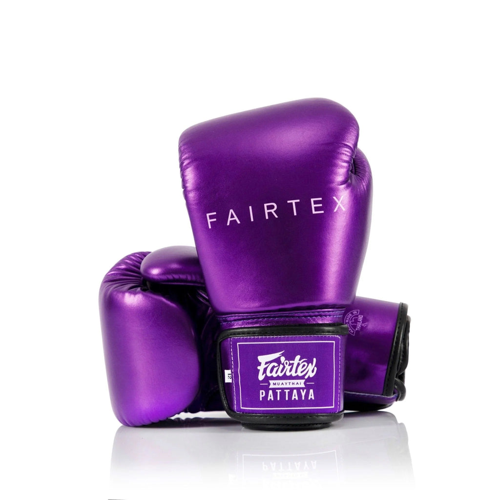 FAIRTEX Boxing Gloves BGV22 METALLIC PURPLE — view 2, fight gear Phuket | MMAGuy