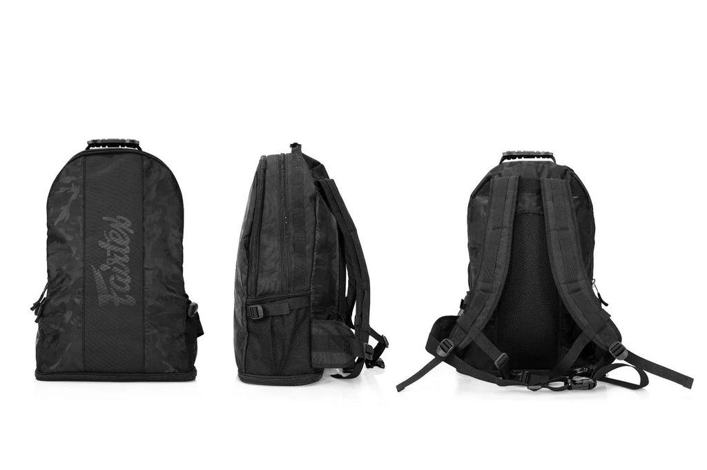 Fairtex Gym Bag / Backpack 4 Black — view 2, fight gear Phuket | MMAGuy