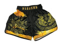 Blegend Boxing Shorts Gold Tiger