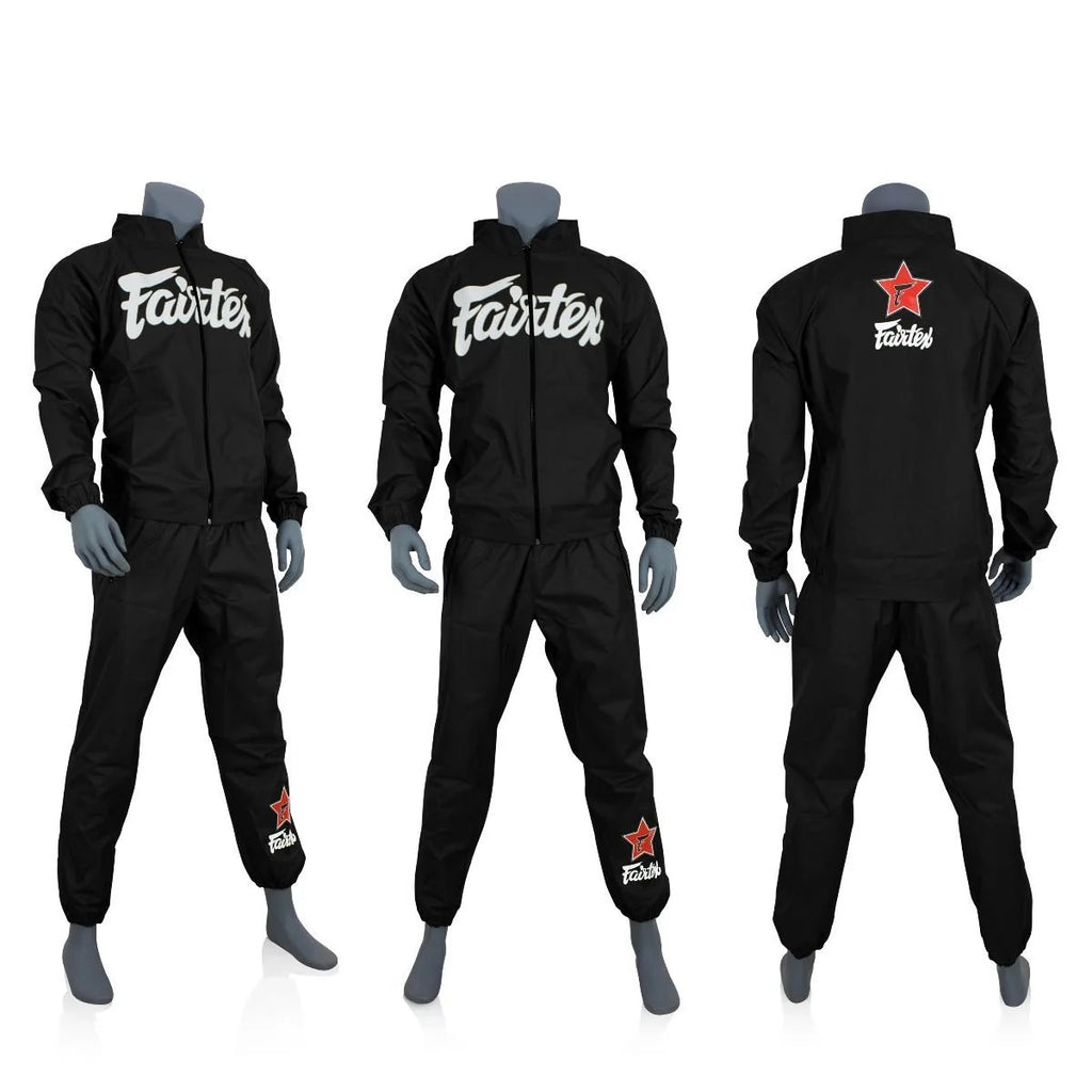 Fairtex Vinyl Sauna Suit VS2 Black