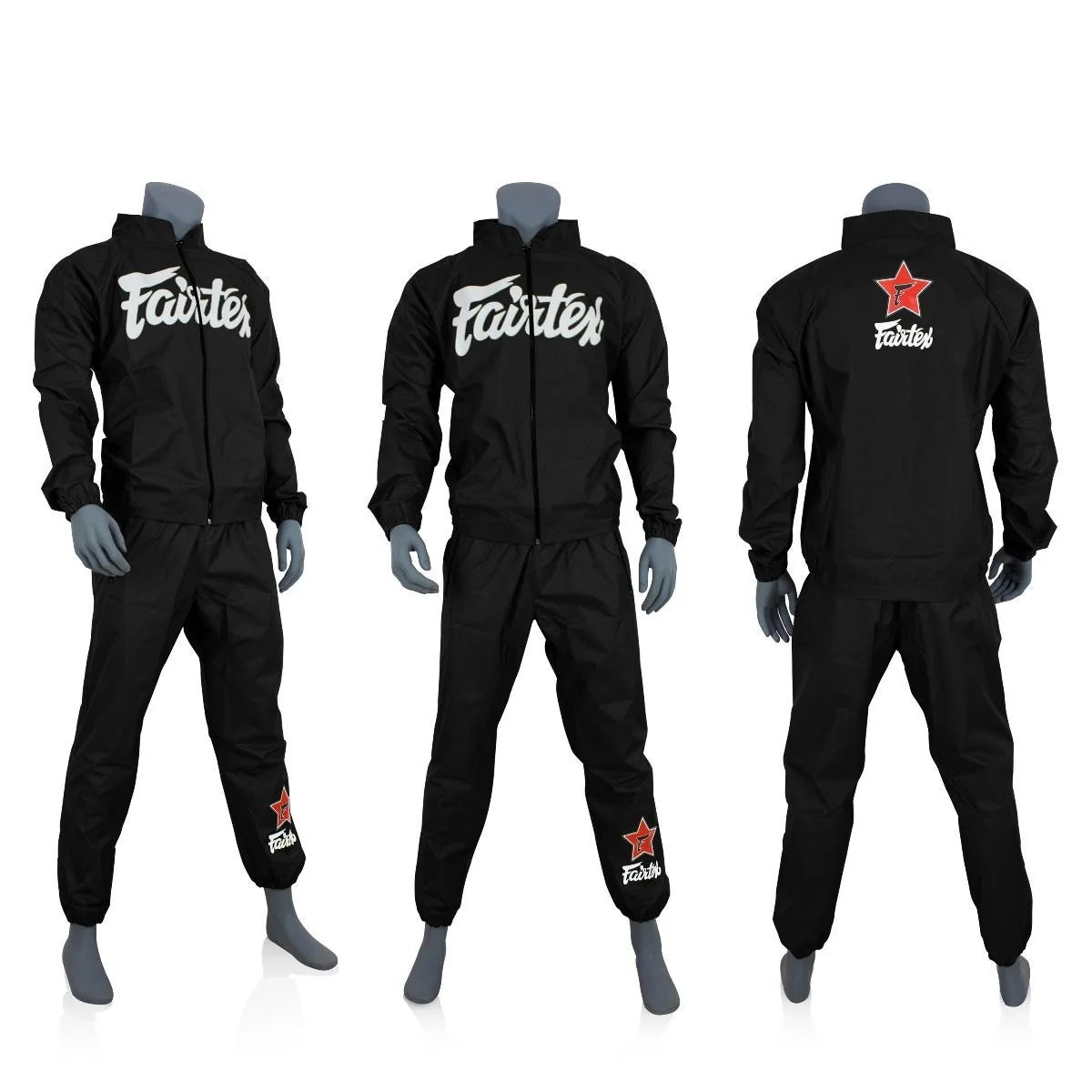 Fairtex Vinyl Sauna Suit VS2 Black