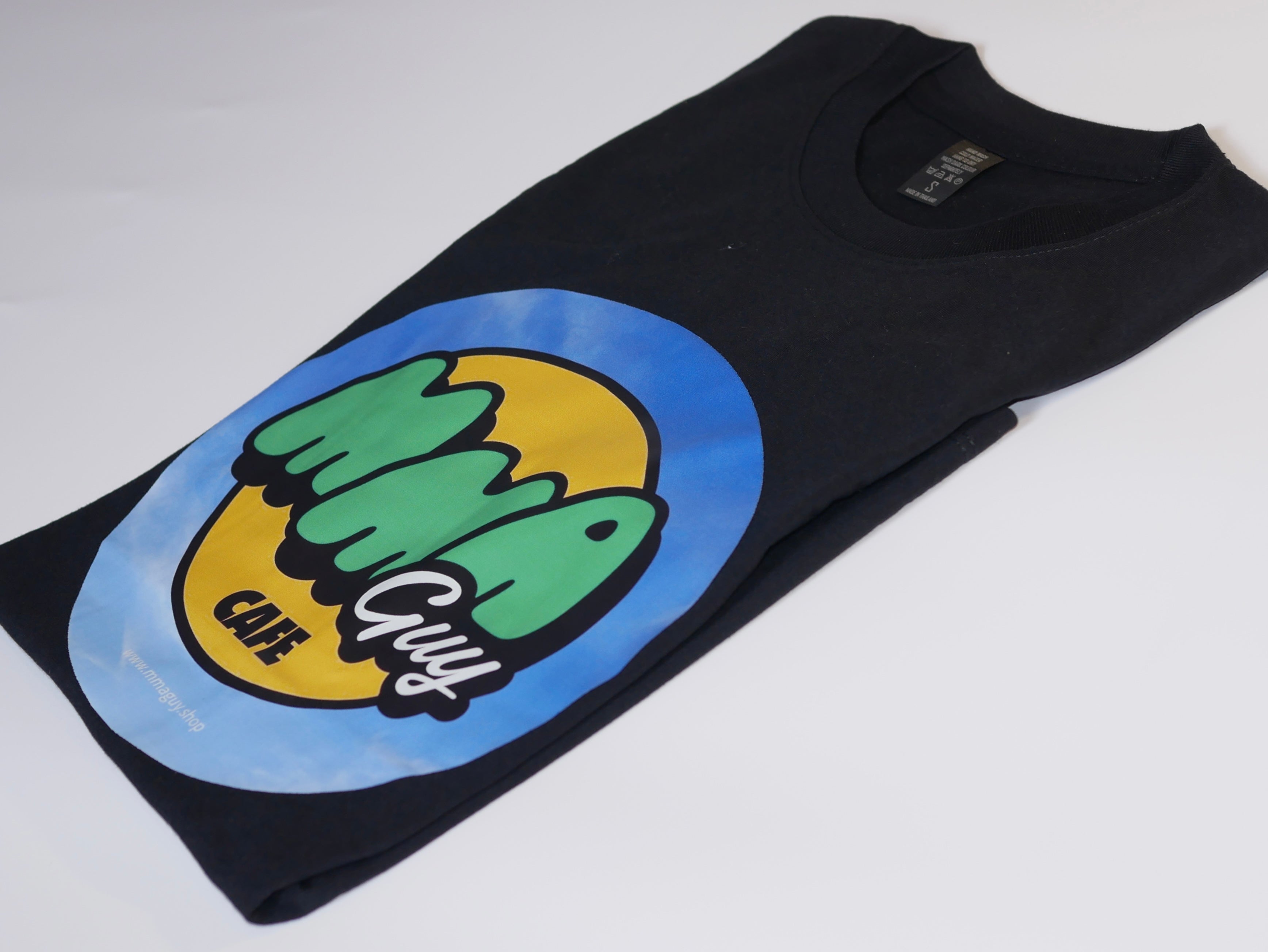 MMA GUY CAFE T-Shirt Black — view 4, fight gear Phuket | MMAGuy