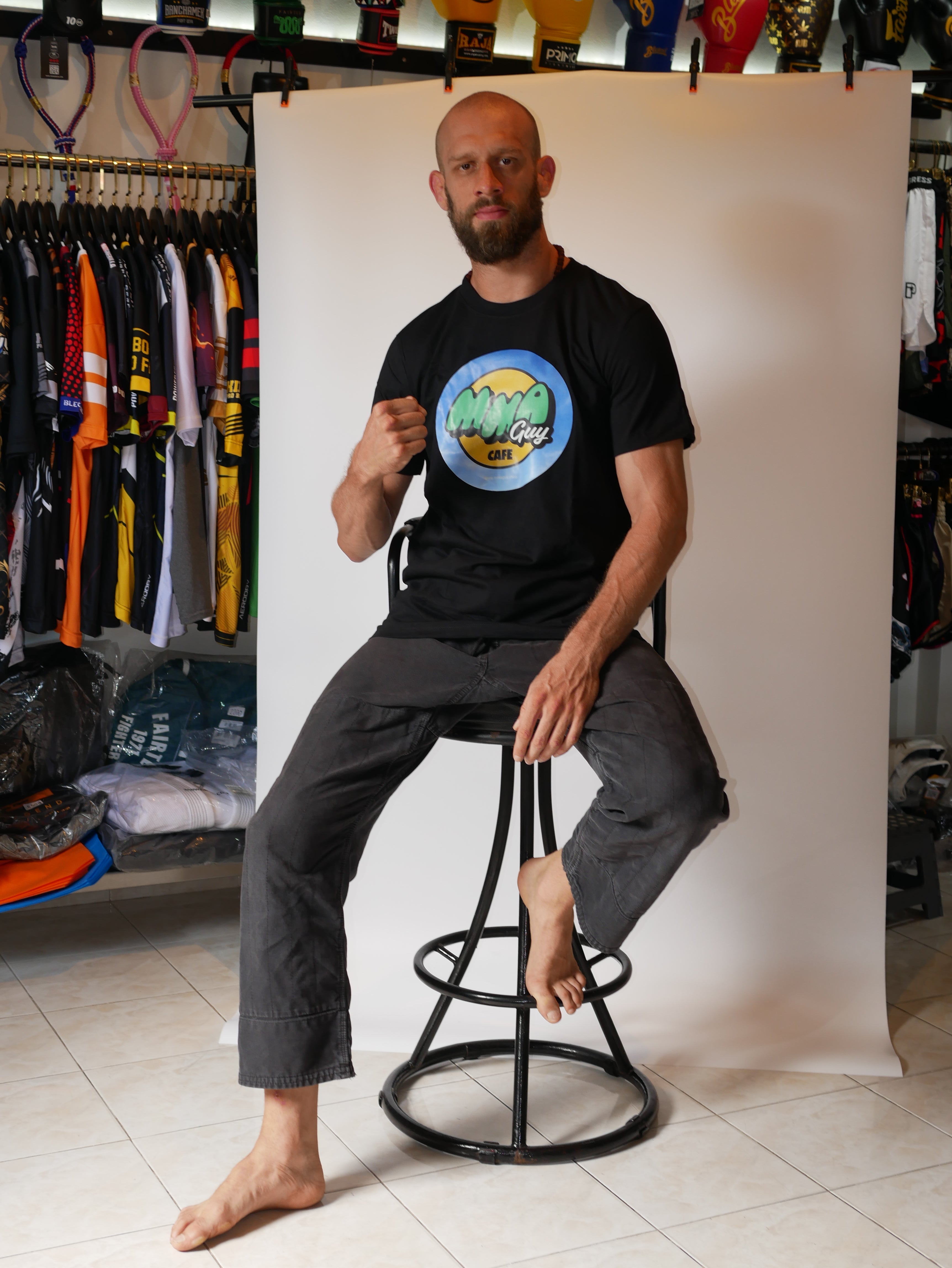 MMA GUY CAFE T-Shirt Black — fight gear in Phuket (Chalong) | MMAGuy