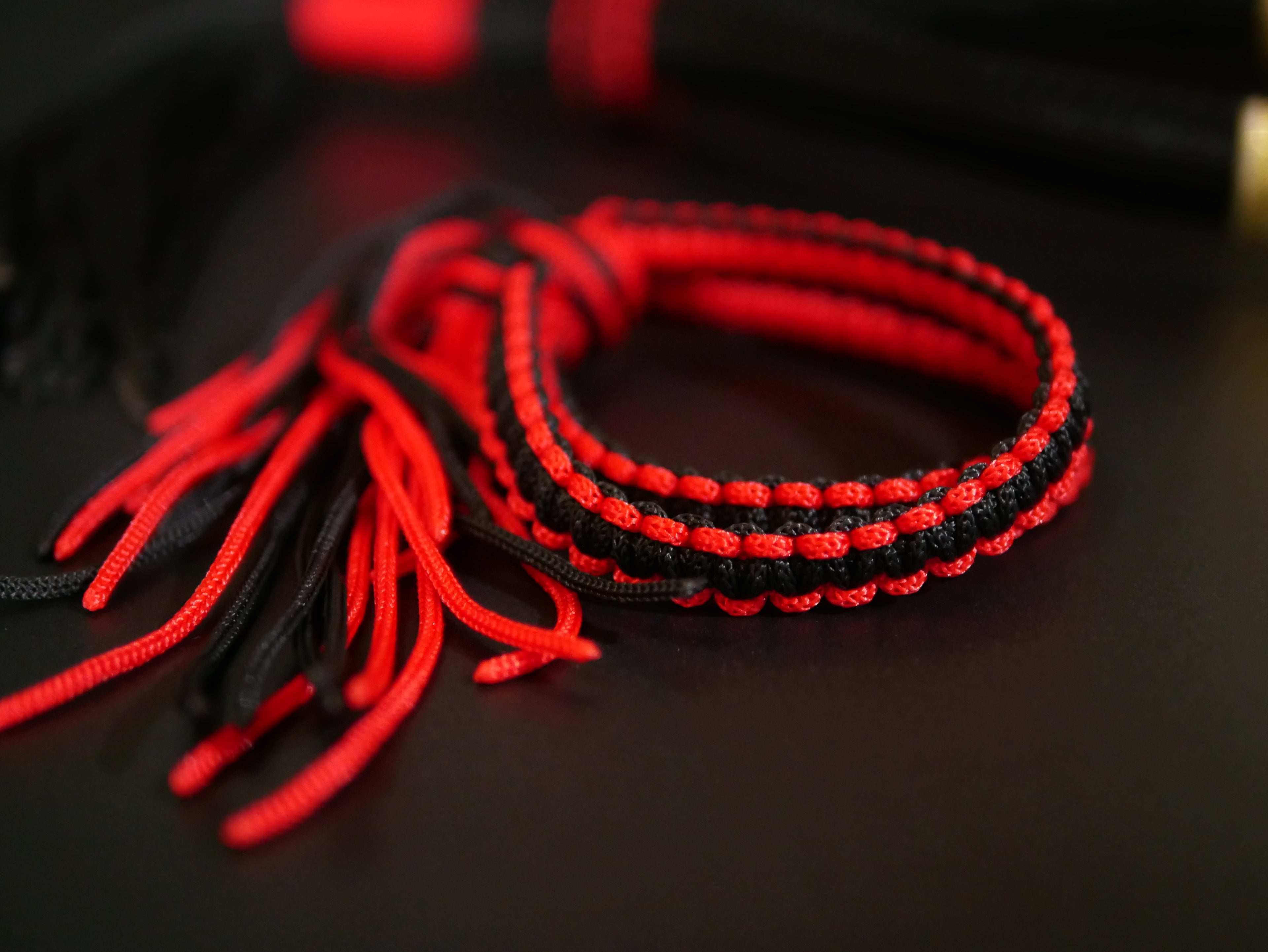Traditional Muay Thai Mongkol Red/Black — view 4, fight gear Phuket | MMAGuy
