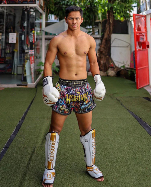 Blegend Boxing Shorts Rumble of Jungle — view 2, fight gear Phuket | MMAGuy