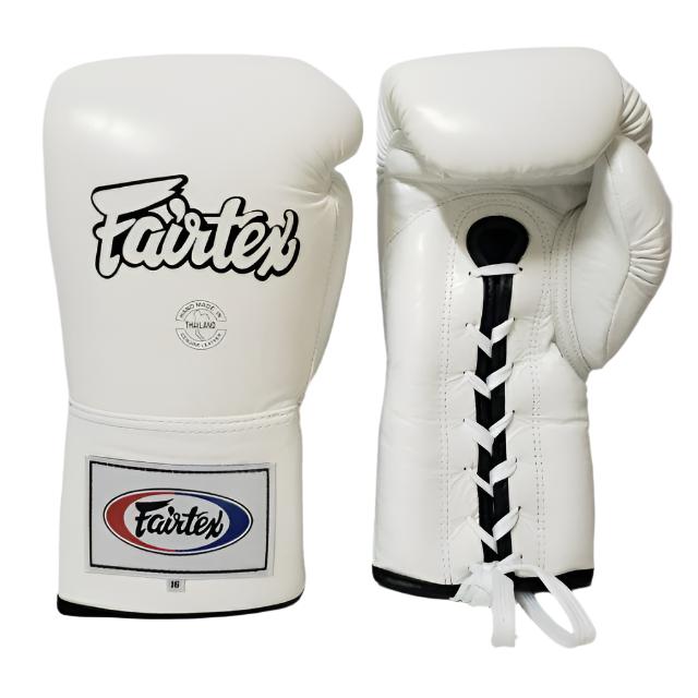 Fairtex Boxing Gloves PRO FIGHT BGL6 White — fight gear in Phuket (Chalong) | MMAGuy