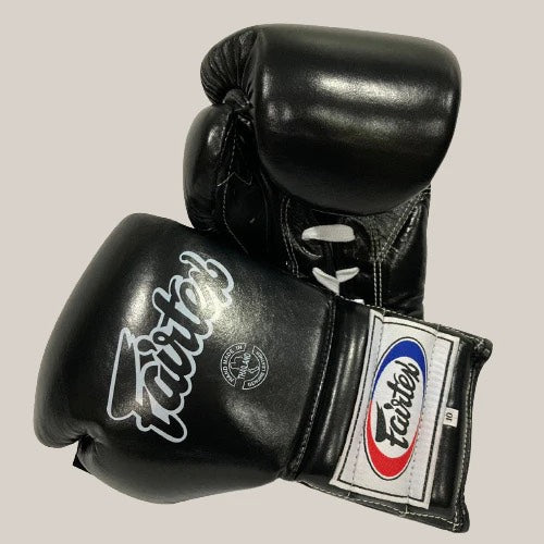 Fairtex Boxing Gloves BGL7 Black PRO TRAINNING — view 2, fight gear Phuket | MMAGuy