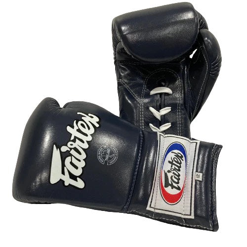 Fairtex Boxing Gloves BGL7 Blue PRO TRAINNING — view 4, fight gear Phuket | MMAGuy