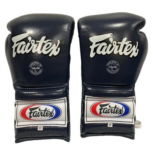 Fairtex Boxing Gloves BGL7 Blue PRO TRAINNING — view 3, fight gear Phuket | MMAGuy