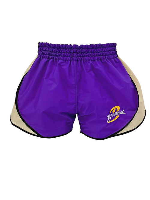 Blegend Boxing Shorts Powerhouse Purple — view 2, fight gear Phuket | MMAGuy