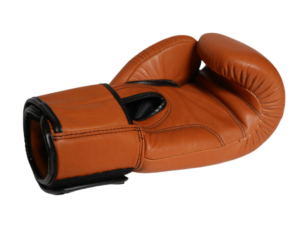 Windy Boxing Gloves Velcro Brown *Limited Edition* — view 4, fight gear Phuket | MMAGuy