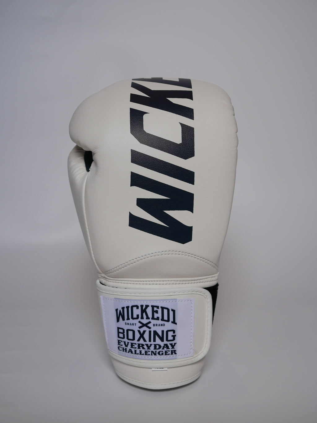 Wicked1 Training Gloves (PU) White/Navy — view 6, fight gear Phuket | MMAGuy
