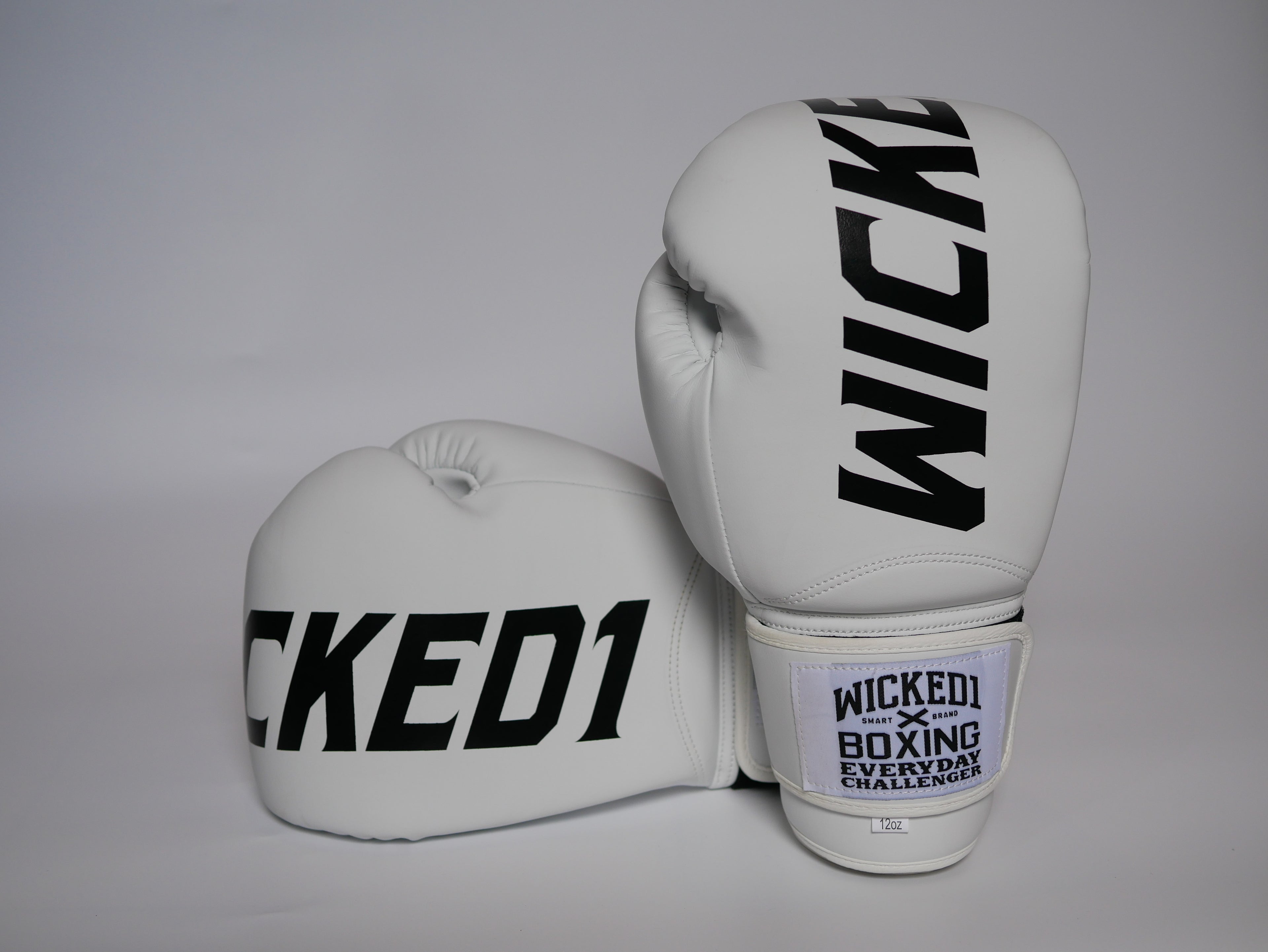 Wicked1 Training Gloves (PU) White/Black — view 6, fight gear Phuket | MMAGuy