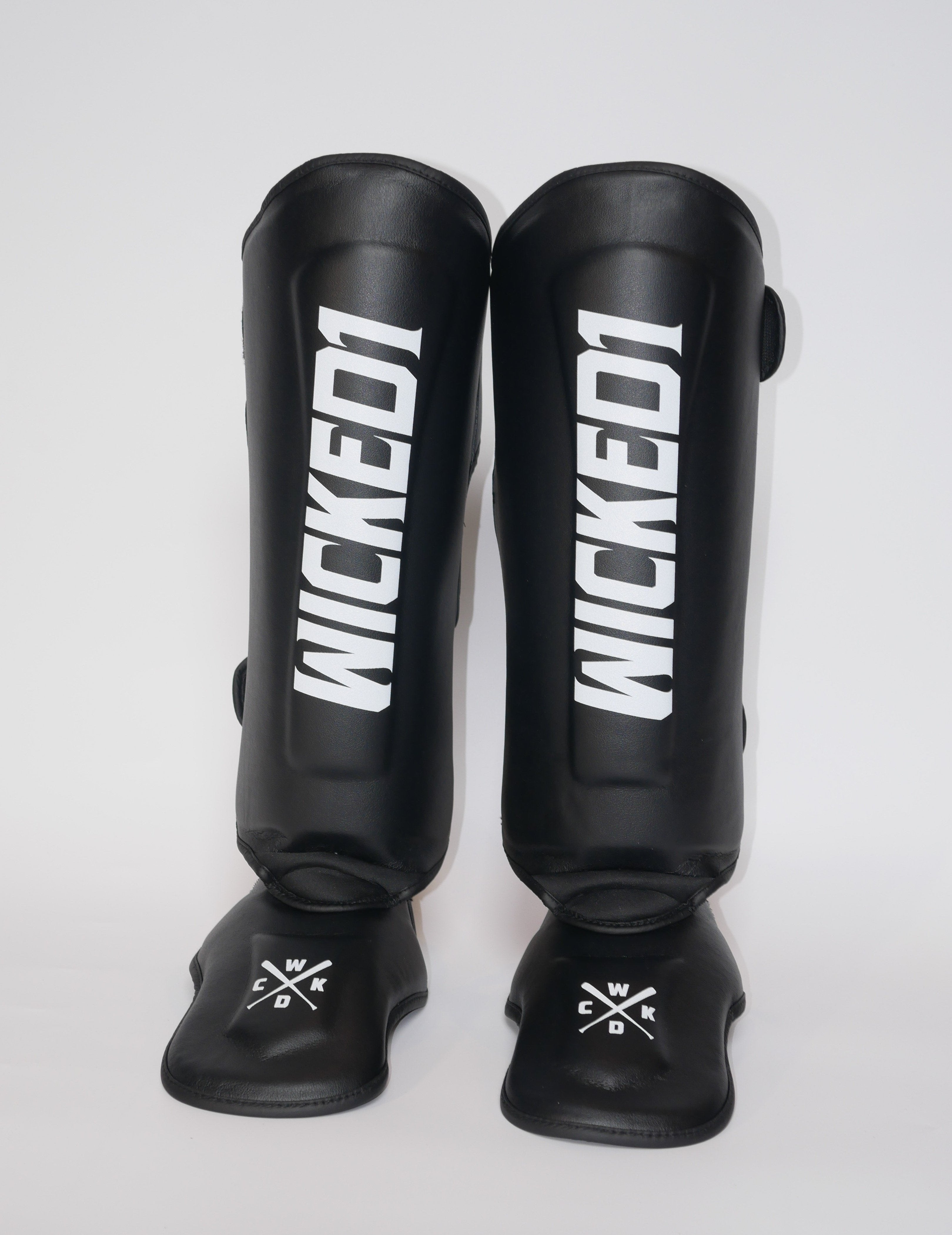 Wicked1 Shinguards Black