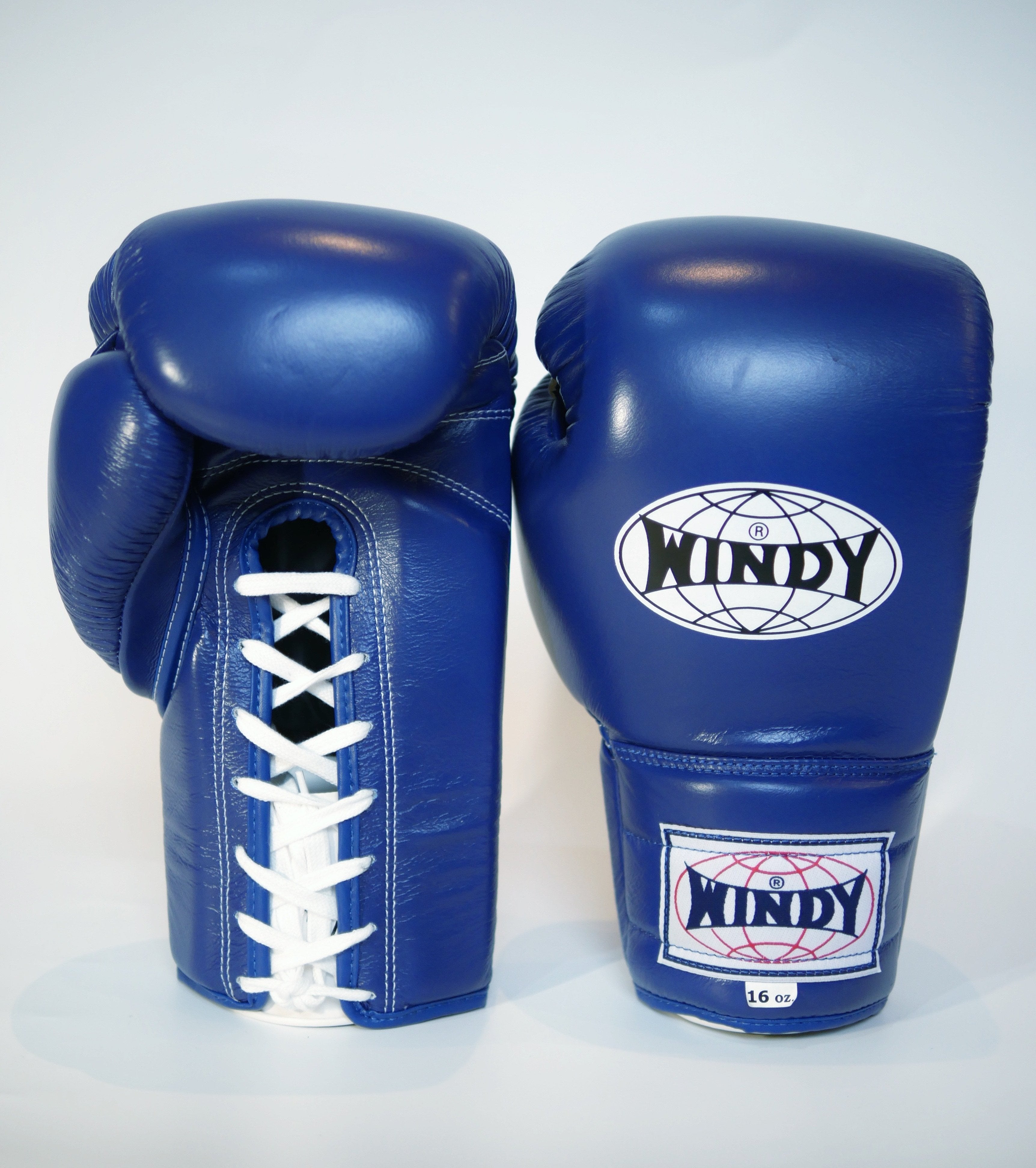 Windy Boxing Gloves Lace up Dark Blue — fight gear in Phuket (Chalong) | MMAGuy