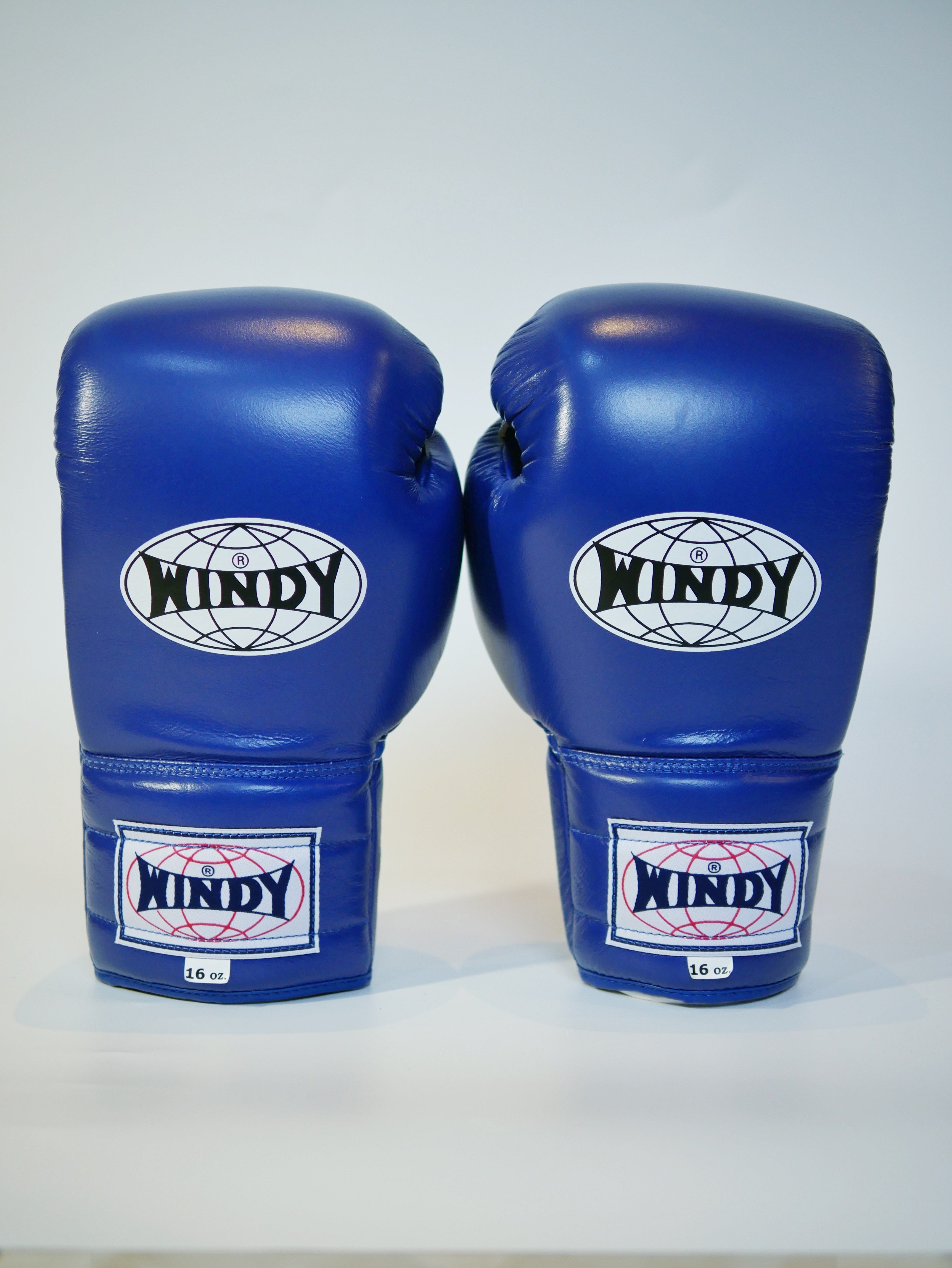 Windy Boxing Gloves Lace up Dark Blue — view 2, fight gear Phuket | MMAGuy