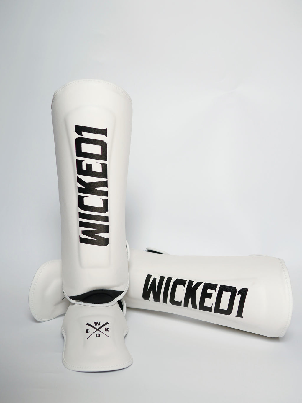 Wicked1 Shinguards White