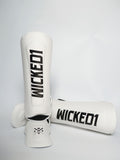 Wicked1 Shinguards White
