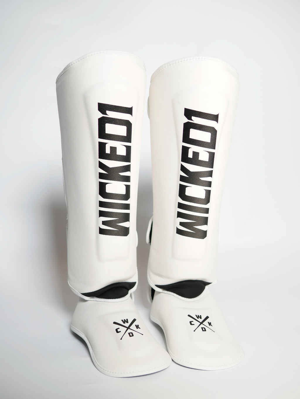 Wicked1 Shinguards White