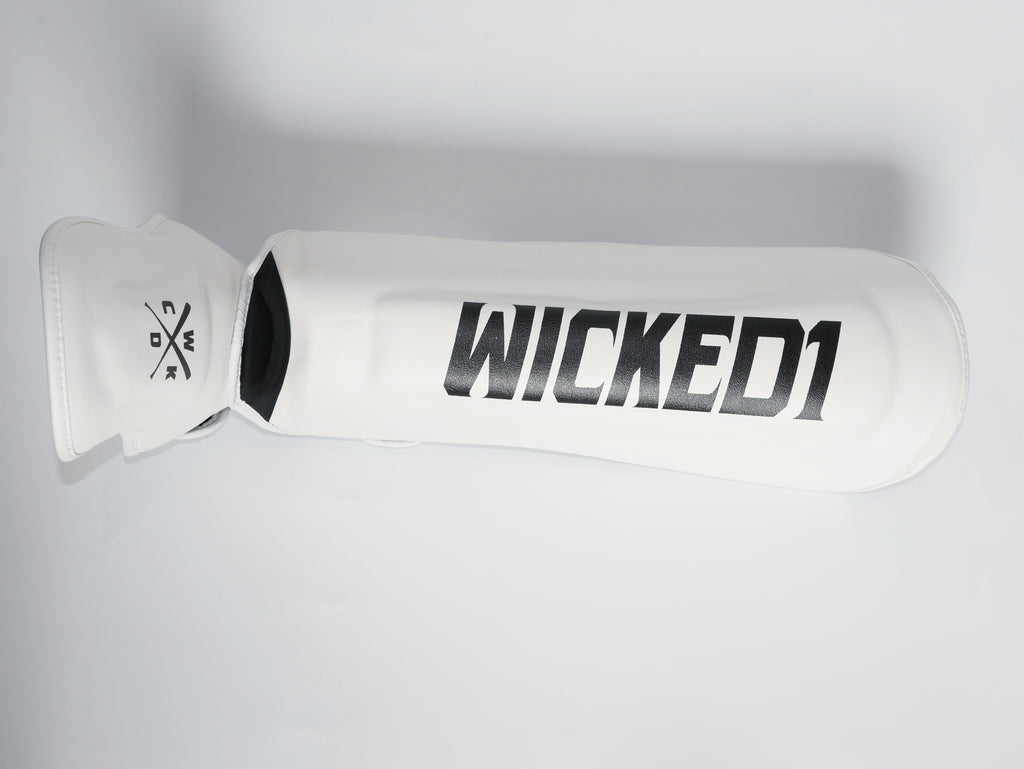 Wicked1 Shinguards White