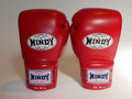 Windy Boxing Gloves Lace up Red — view 2, fight gear Phuket | MMAGuy
