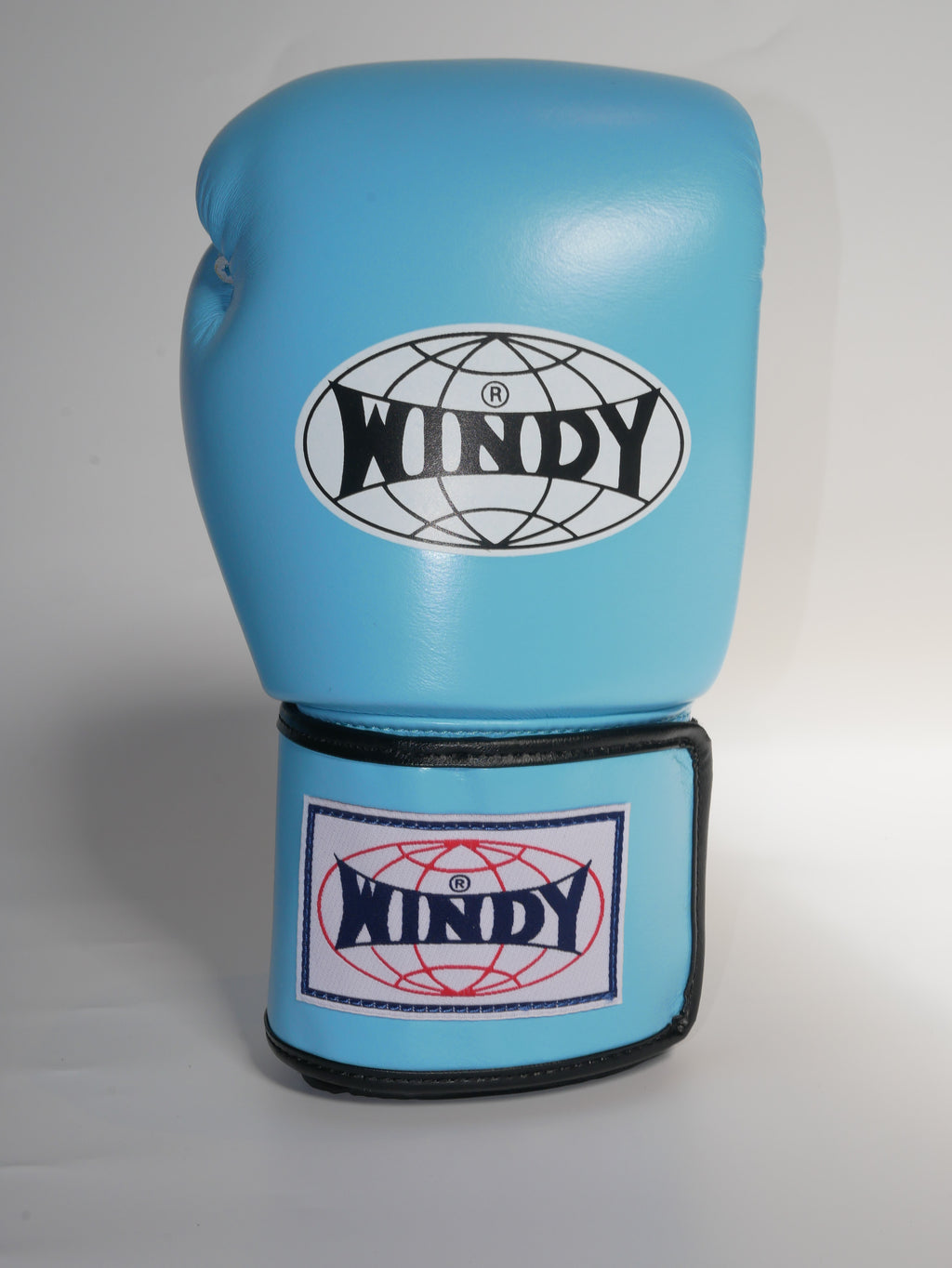 Windy Boxing Gloves Lace Velcro Light Blue — view 4, fight gear Phuket | MMAGuy