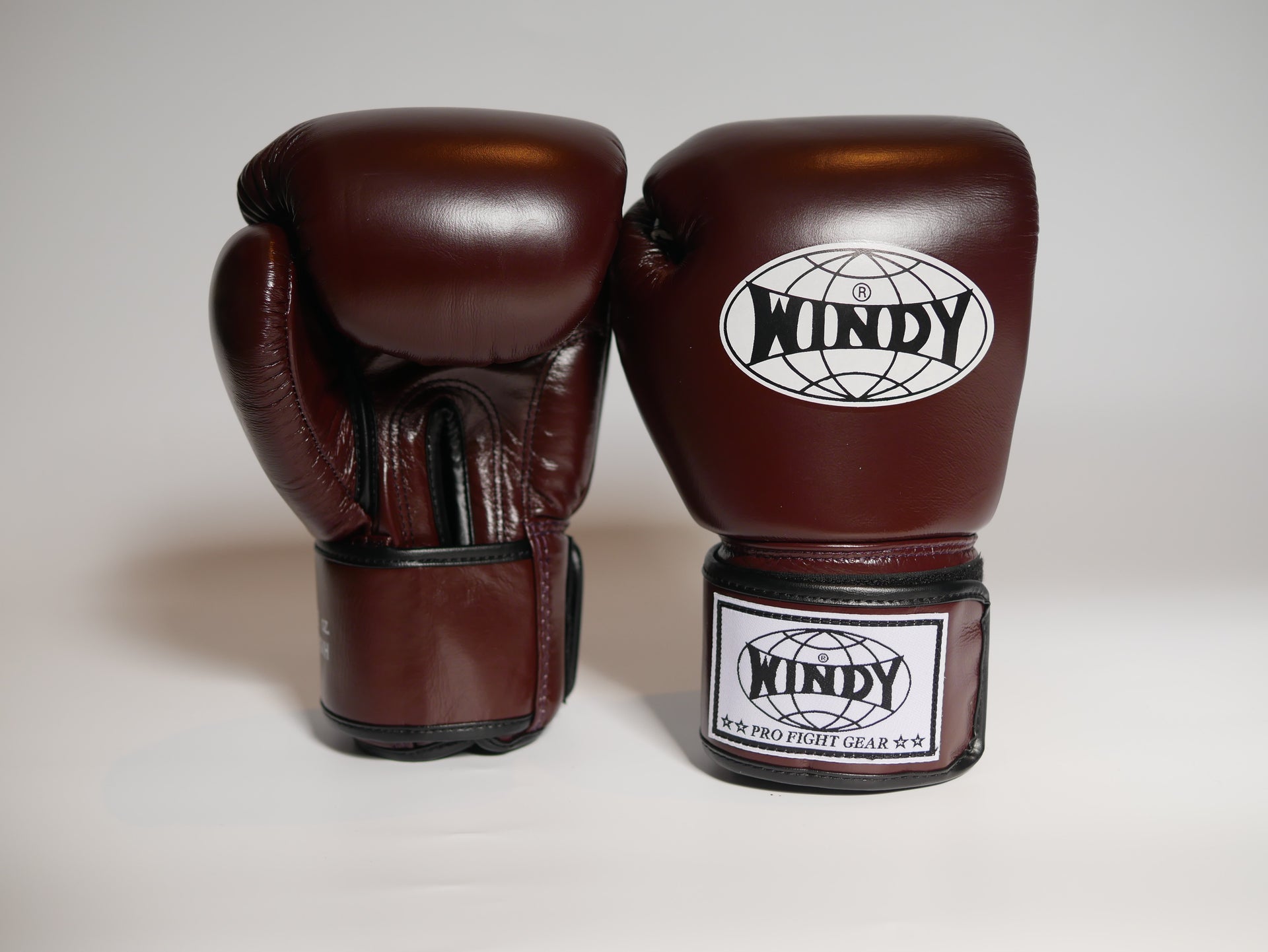 Windy Boxing Gloves Velcro Red Maroon — Phuket – MMAGuy