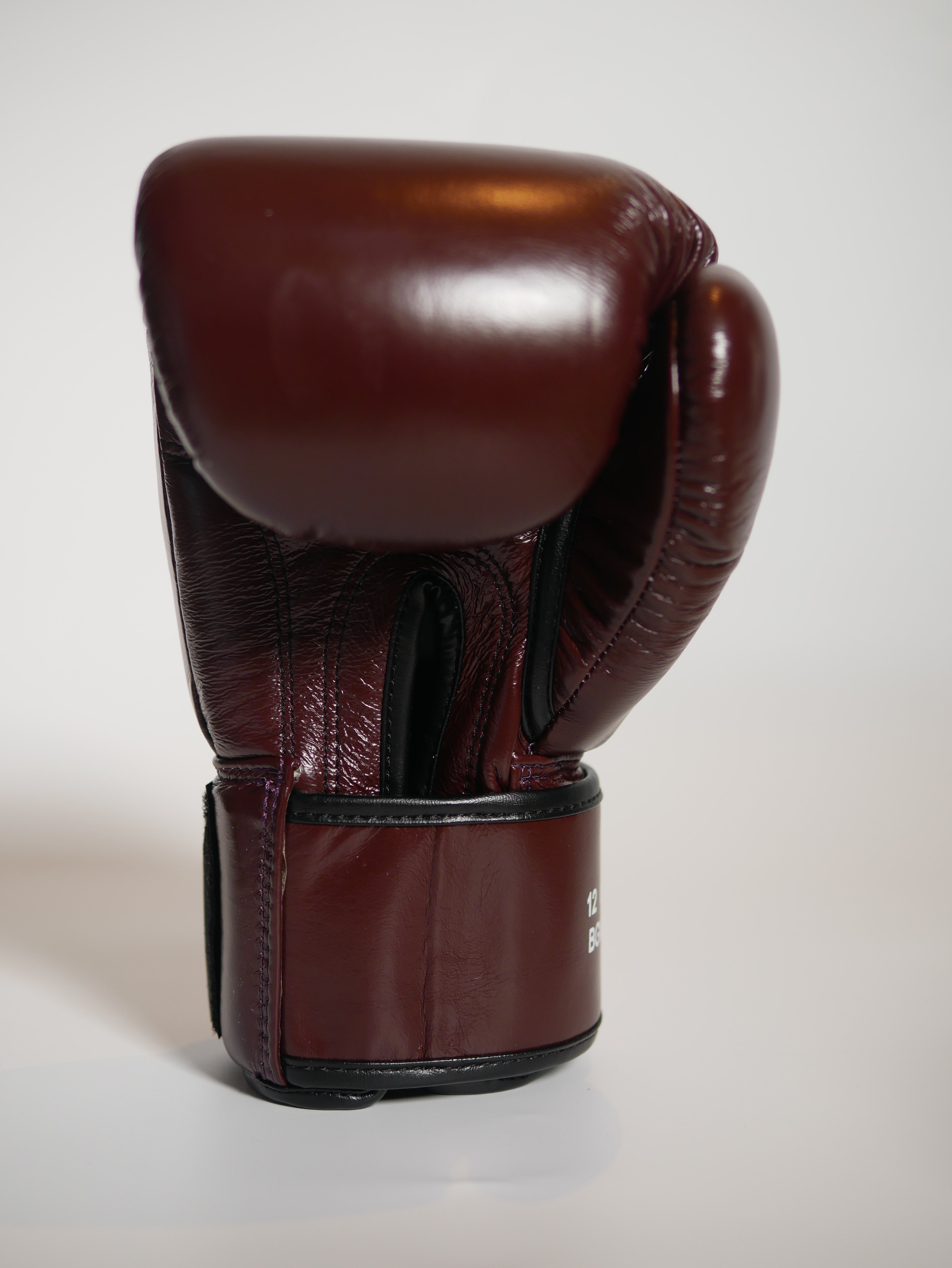Windy Boxing Gloves Velcro Red Maroon — view 4, fight gear Phuket | MMAGuy